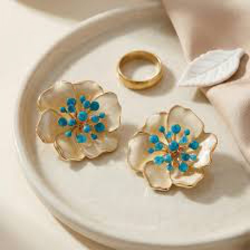 Floral Stud Earrings