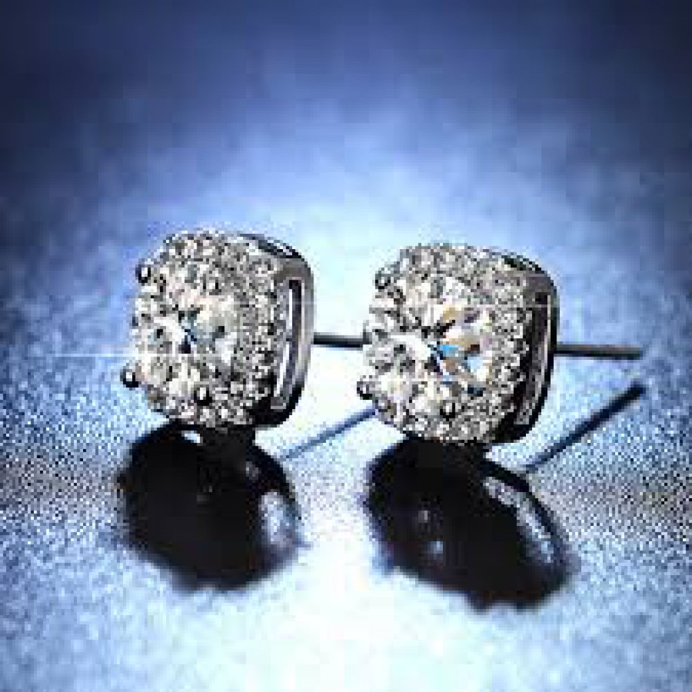 Crystal Stud Earrings