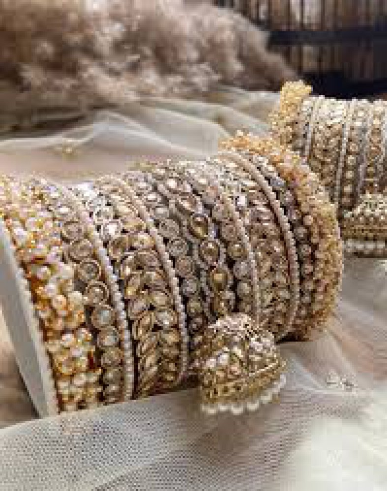 Stone Bridal Bangles