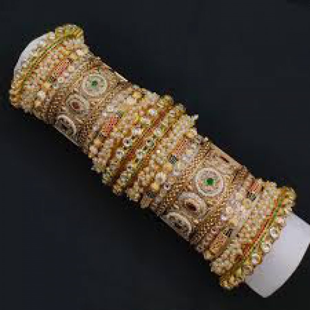 Kundan Bridal Bangles
