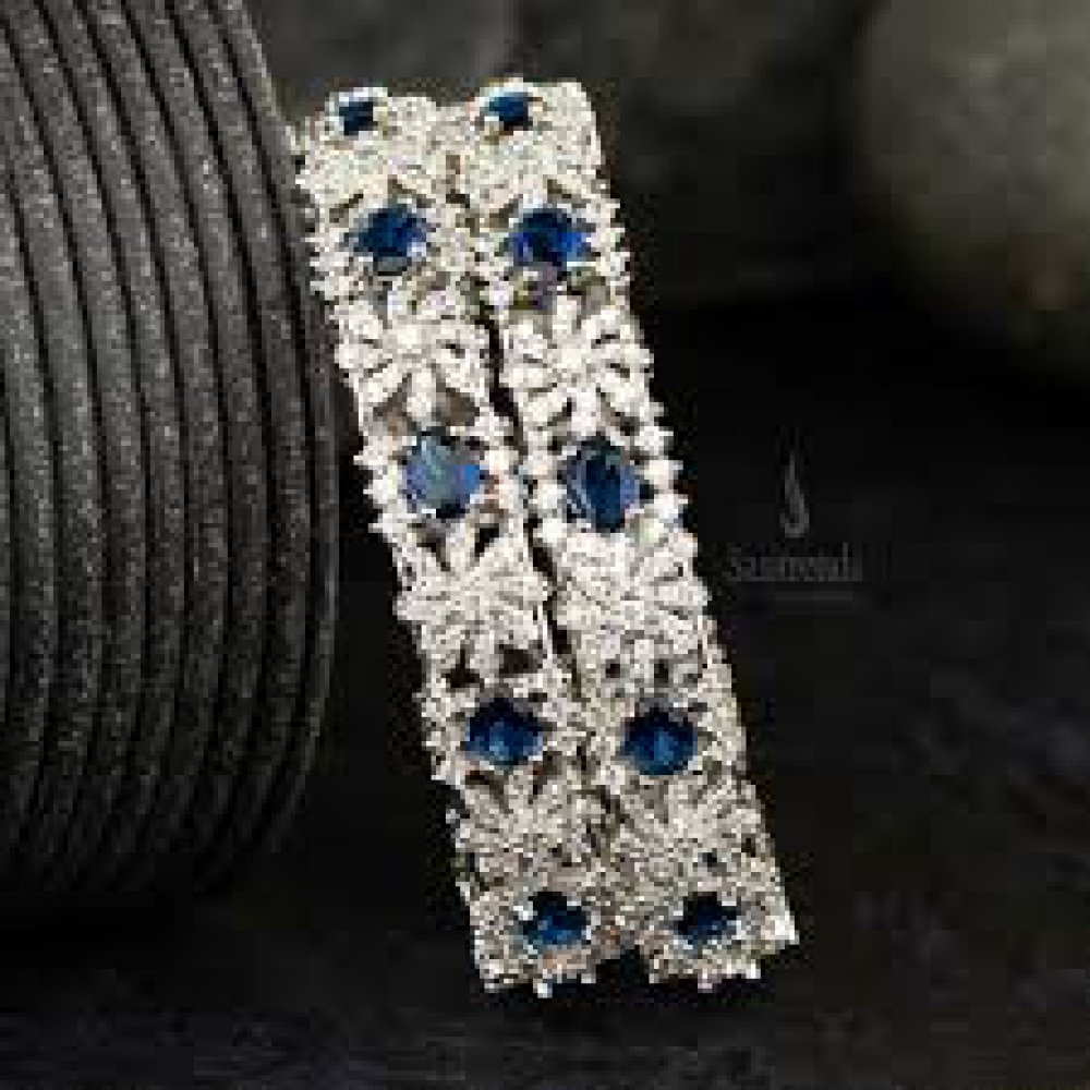 Party Wear Stone Bangles
