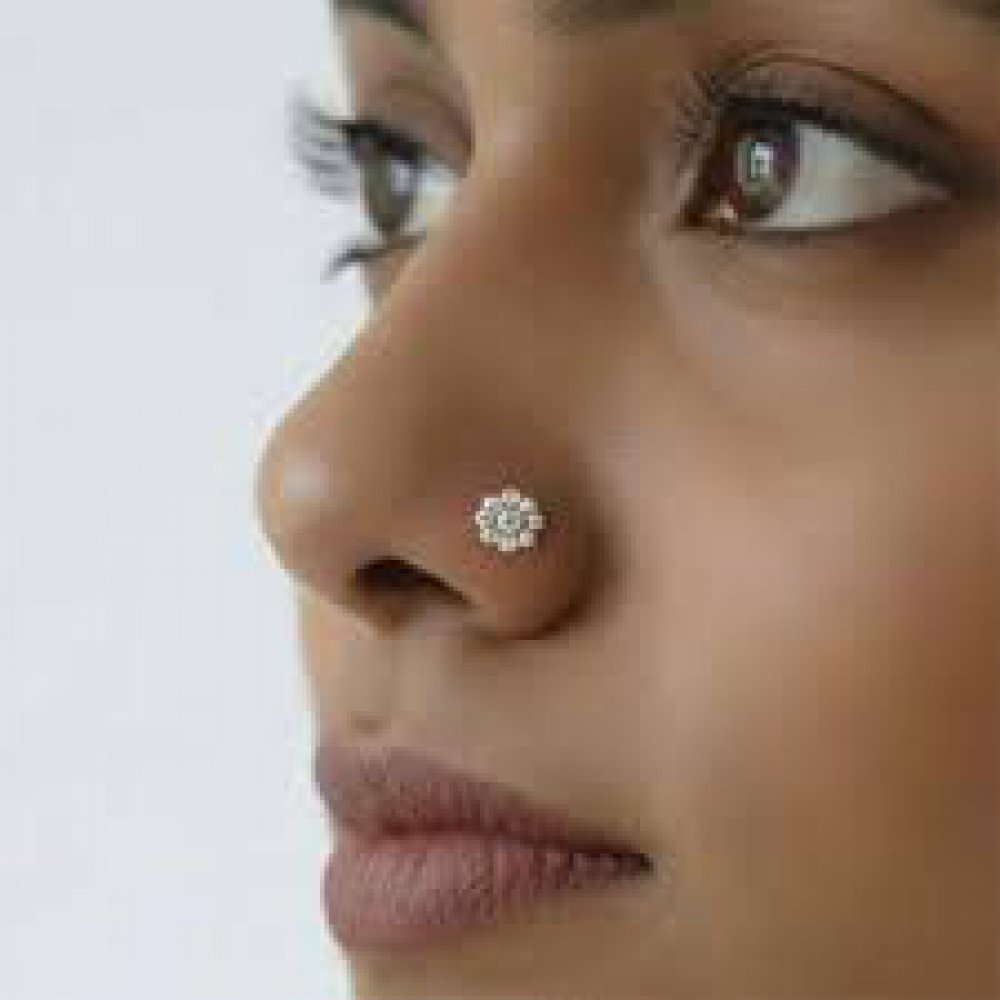 Floral Nose Pin