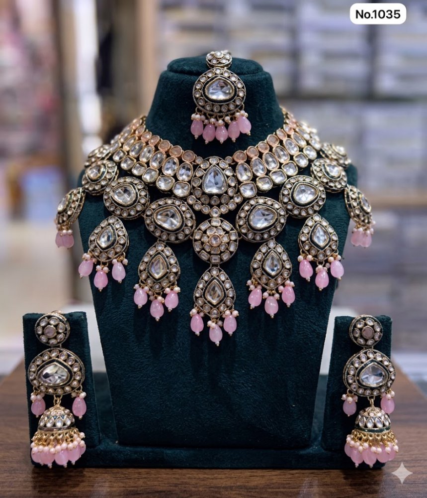 Heavy Wedding Choker Set